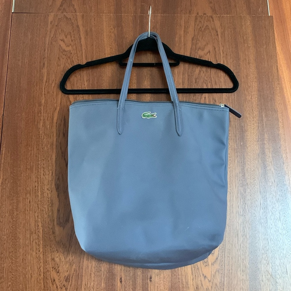 Lacoste Vertical Tote Bag Flint Stone